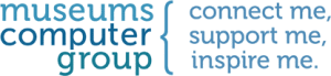 Logo that says: 'museums computer group: connect me, support me, inspire me'