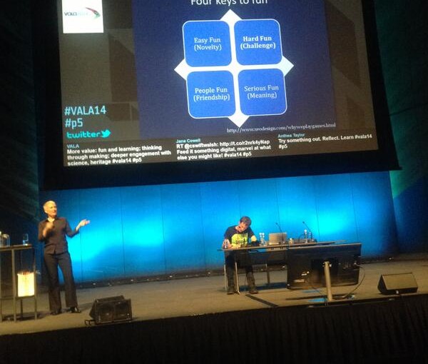 'Bringing maker culture to cultural organisations' at VALA2014