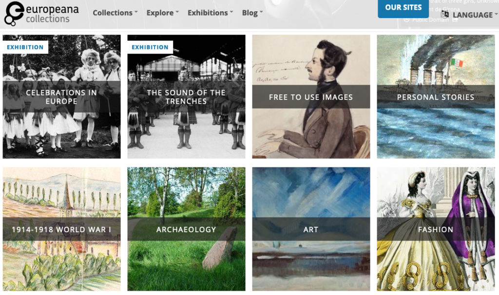 Screenshot from https://www.europeana.eu/portal/en